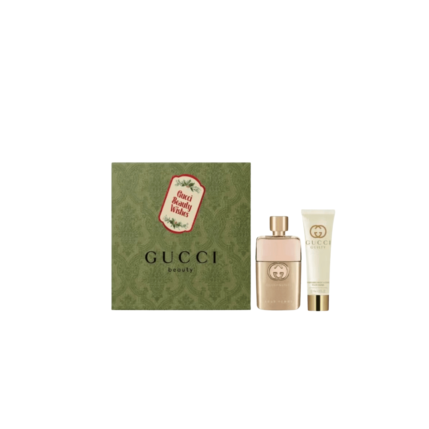 Gucci Guilty Best Wishes Gift Set for Women - Gucci Guilty EDP for Women 1.7 oz + 1.7 oz Body Lotion
