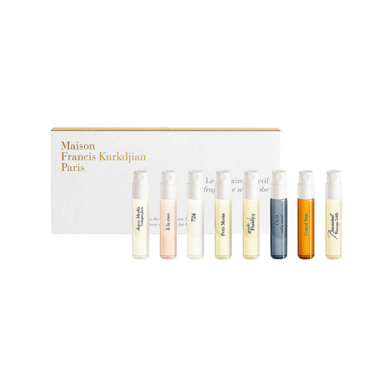 Maison Francis Kurkdjian The Fragrance Wardrobe 8 X .06 oz Eau de Parfum Discovery Set for Women