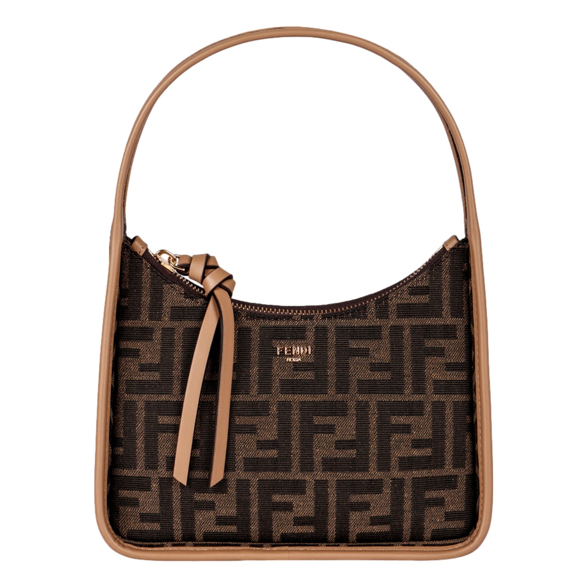 FendiFendessenceZuccaBrownCanvasCrescentMiniShoulderBag1_clipped_rev_1.jpg