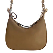 Gucci Attaché Beige Leather Small Shoulder Bag
