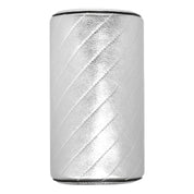 Gucci Blondie Metallic Silver Leather Mini Shoulder Bag