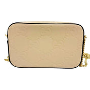 Gucci Gilbert Beige Calfskin Mini Envelope Crossbody Bag