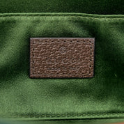 Gucci Horsebit Supreme Canvas Web Stripe Small Chain Shoulder Bag