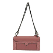 Gucci Pink GG Supreme Pink Leather Padlock Chain Small Handbag
