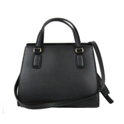 Gucci Soho Black Leather Structured Small Tote Crossbody Bag
