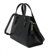 Gucci Soho Black Leather Structured Small Tote Crossbody Bag