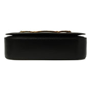 Prada City Calf Leather Black Flap Crossbody Bag