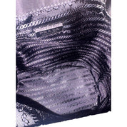 Prada Re-Nylon Black Tassel Drawstring Bucket Bag