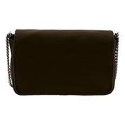 Alexander McQueen Army Green Nylon Graffiti Skull Shoulder Bag