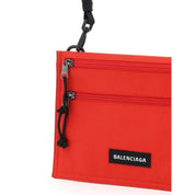 Balenciaga Explorer Pouch Bright Red Nylon