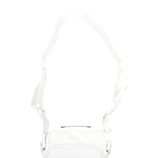 Balenciaga Nasa Logo Phone Holder Crossbody Bag White Recycled Nylon