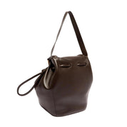 Bottega Veneta Beak Large Brown Calfskin Shoulder Bag