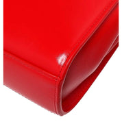 Bottega Veneta The Clip Chili Red Calfskin Leather Shoulder and Crossbody Bag