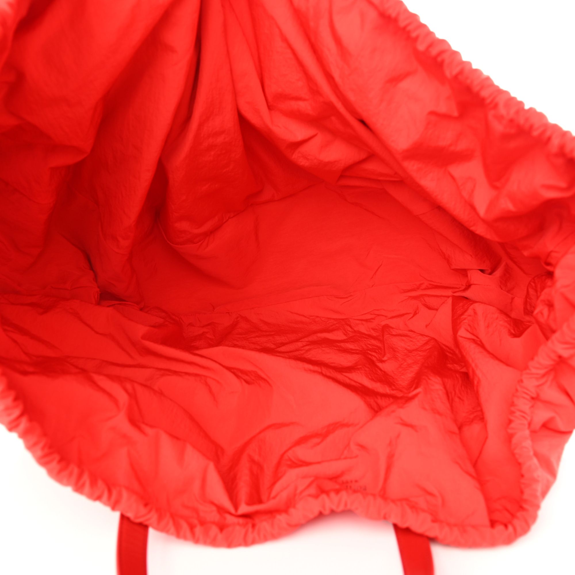 Bottega Veneta The Shell Bag Chili Tomato French Calfskin Handbag