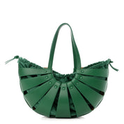 Bottega Veneta The Shell Bag Racing Green French Calfskin Handbag