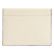 Christian Louboutin Kios Loubisky Spike Snow Leather Card Holder