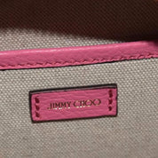 Jimmy Choo Peony Pink Leather Camera Crossbody Bag