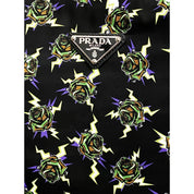 Prada Frankenstein Black Nylon Convertible Shopping Tote Bag