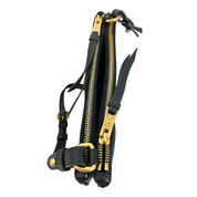 Prada Tessuto Nylon Blue Zip Calf Leather Crossbody Bag