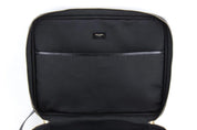 Saint Laurent Monogram Large Luggage Dark Brown Coated Canvas Case Bag