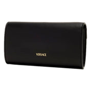 Versace Medusa 95 Small Black Wallet on Chain Crossbody Bag